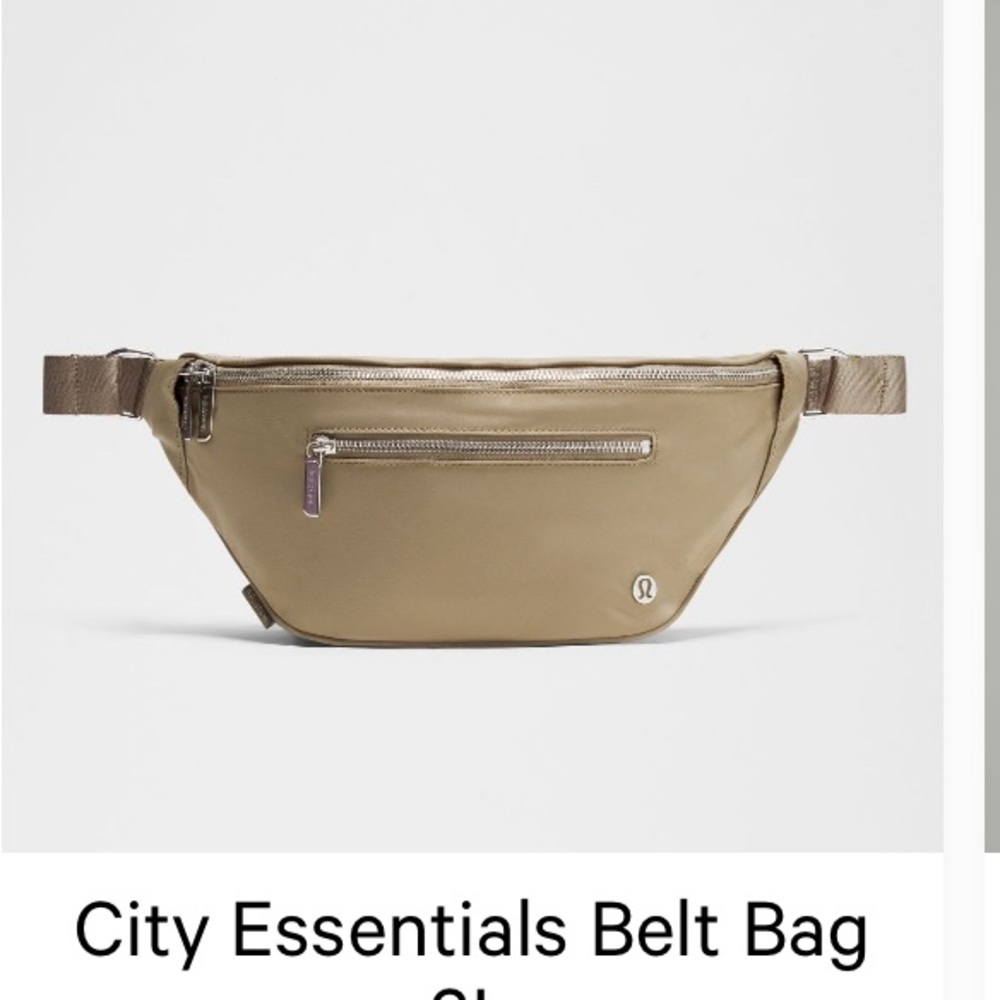 lululemon athletica Beige Crossbody Bag